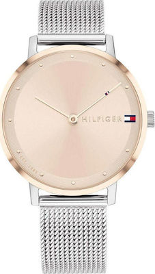 Φωτογραφία προϊόντος: Tommy Hilfiger Pippa Ρολόι με Μεταλλικό Μπρασελέ σε Ασημί χρώμα