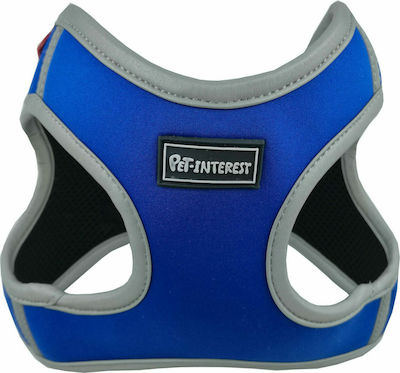 Φωτογραφία προϊόντος: Pet Interest Goget Soft Elastic Reflective Vest Large Blue 48,3-58,4εκ.