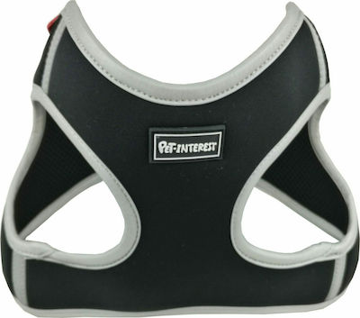 Φωτογραφία προϊόντος: Pet Interest Goget Soft Elastic Reflective Vest Medium Black 40,6-48,3εκ.