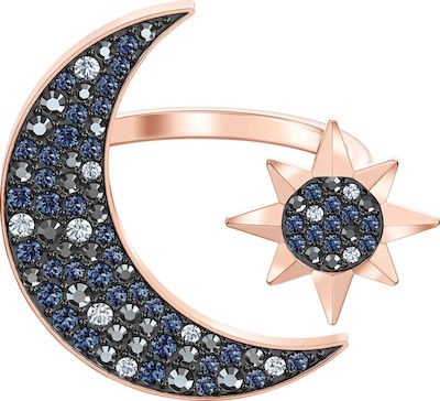 Φωτογραφία προϊόντος: Swarovski Γυναικείο Δαχτυλίδι Symbolic Moon με Πέτρες Επιχρυσωμένο
