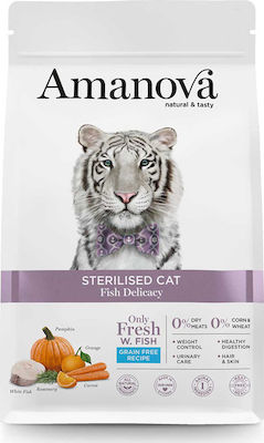 Φωτογραφία προϊόντος: Amanova Sterilised Cat Fish 1.5kg