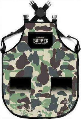 Φωτογραφία προϊόντος: Barber Mood Army Green Apron Ποδιά Κομμωτηρίου σε Πράσινο Χρώμα