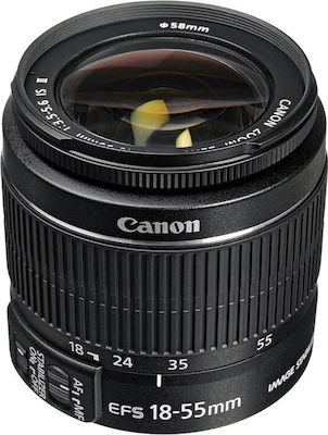 Φωτογραφία προϊόντος: Canon EF-S 18-55mm f/3.5-5.6 IS II (Canon EF-S) Black