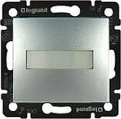 Φωτογραφία προϊόντος: Legrand Valena Μονό Φωτεινό 770217 Ασημί