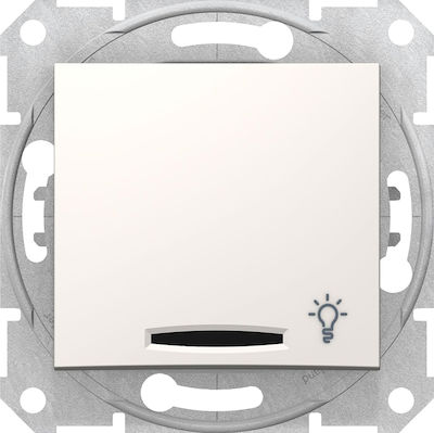 Φωτογραφία προϊόντος: Schneider Electric Sedna Μονό Φωτεινό SDN1800123 Λευκό
