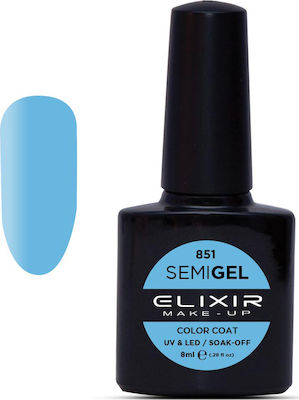 Φωτογραφία προϊόντος: Elixir Semi Gel 851 Bondi Blue 8ml