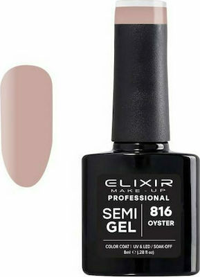 Φωτογραφία προϊόντος: Elixir Semi Gel 816 Oyster 8ml