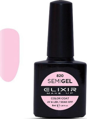 Φωτογραφία προϊόντος: Elixir Semi Gel 820 Baby Pink 8ml