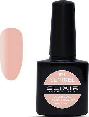 Φωτογραφία προϊόντος: Elixir Semi Gel 876 Pale Pink 8ml