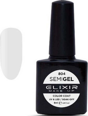 Φωτογραφία προϊόντος: Elixir Semi Gel 804 White 8ml