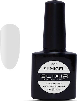 Φωτογραφία προϊόντος: Elixir Semi Gel 805 Light Grey 8ml