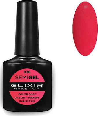 Φωτογραφία προϊόντος: Elixir Semi Gel 838 8ml