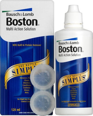 Φωτογραφία προϊόντος: Bausch & Lomb Simplus Multi Action Solution Υγρό Φακών Επαφής 120ml