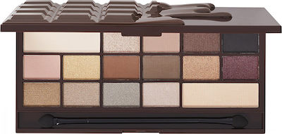 Φωτογραφία προϊόντος: Revolution Beauty I Heart Chocolate Παλέτα Σκιών Ματιών Death by Chocolate 22gr