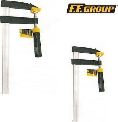 Φωτογραφία προϊόντος: F.F. Group 22913 Σφιγκτήρας Τύπου "F" με Μέγιστο Άνοιγμα 200mm