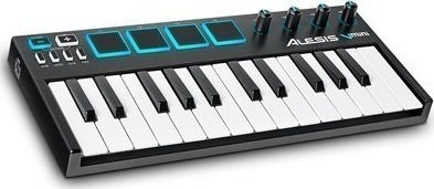 Φωτογραφία προϊόντος: Alesis Midi Keyboard V MINI Portable 25-Key με 25 Πλήκτρα σε Μαύρο Χρώμα