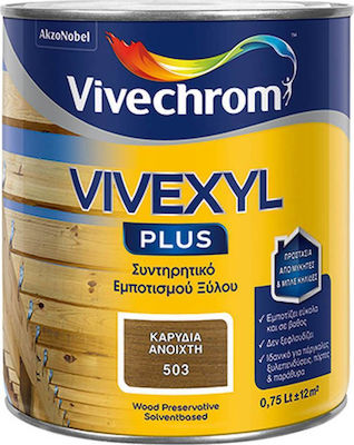 Φωτογραφία προϊόντος: Vivechrom Συντηρητικό Vivexyl Plus 0.75lt Καρυδιά Ανοιχτή