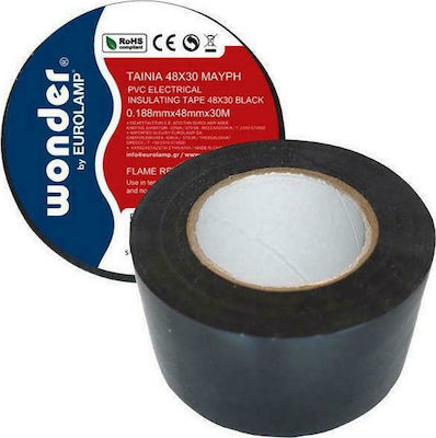 Φωτογραφία προϊόντος: Eurolamp 48mm x 30m 147-34031 Μαύρο