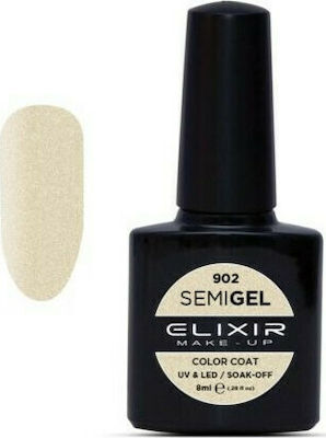 Φωτογραφία προϊόντος: Elixir Semi Gel 902 Metallic Gold 8ml