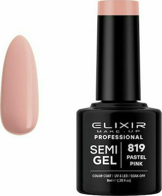 Φωτογραφία προϊόντος: Elixir Semi Gel Pastel Pink 819 8ml