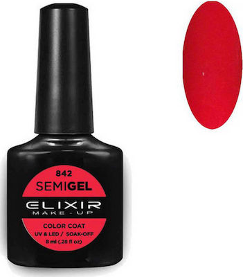 Φωτογραφία προϊόντος: Elixir Semi Gel 842 Cadmium Red 8ml