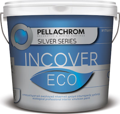 Φωτογραφία προϊόντος: Pellachrom Incover Eco Πλαστικό Χρώμα Λευκό Οικολογικό 9lt