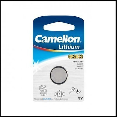 Φωτογραφία προϊόντος: Camelion Μπαταρία Λιθίου Ρολογιών CR2032 3V 1τμχ