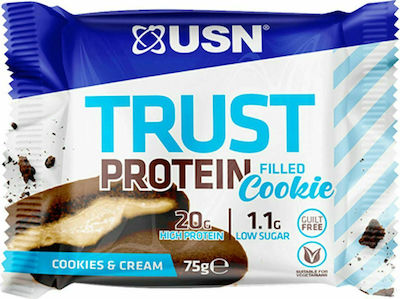Φωτογραφία προϊόντος: USN Trust Filled Protein Cookie Cookies & Cream 75gr