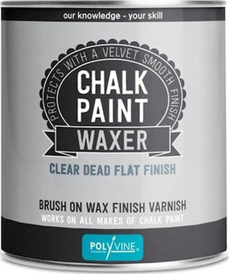 Φωτογραφία προϊόντος: Polyvine Chalk Paint Waxer Clear Dead Flat 500ml