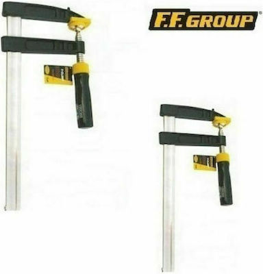 Φωτογραφία προϊόντος: F.F. Group 22912 Σφιγκτήρας Τύπου "F" με Μέγιστο Άνοιγμα 150mm