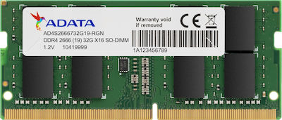 Φωτογραφία προϊόντος: Adata 16GB DDR4 RAM με Συχνότητα 2666MHz για Laptop