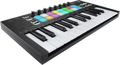 Φωτογραφία προϊόντος: Novation Midi Keyboard Launchkey Mini MK3 με 25 Πλήκτρα σε Μαύρο Χρώμα
