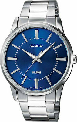 Φωτογραφία προϊόντος: Casio Ρολόι MTP-1303D-2AVEF με Μεταλλικό Μπρασελέ σε Ασημί χρώμα