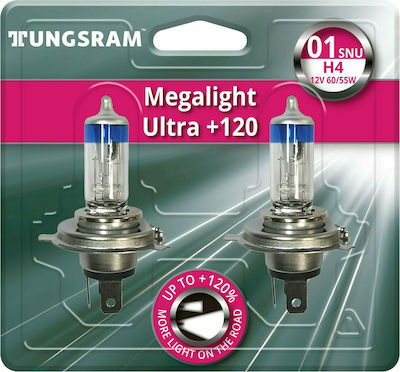 Φωτογραφία προϊόντος: Tungsram H4 60/55W P43t Box 12V 2τμχ