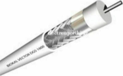 Φωτογραφία προϊόντος: Biokal Vector DGS 1600 Καλώδιο Ομοαξονικό Ατερμάτιστο 1m Λευκό