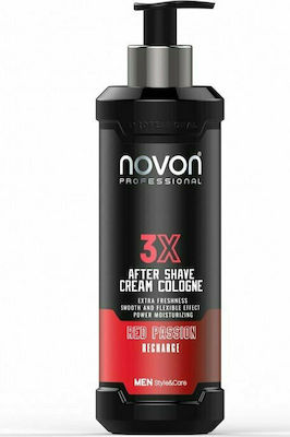 Φωτογραφία προϊόντος: Novon Professional 3X Aftershave Cream Cologne Red Passion 400ml