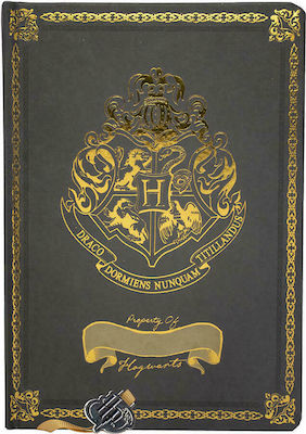 Φωτογραφία προϊόντος: Blue Sky Σημειωματάριο Harry Potter Black Crest Ριγέ A5