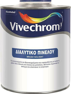 Φωτογραφία προϊόντος: Vivechrom Διαλυτικό 4lt Διάφανο Πινέλου