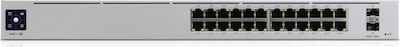 Φωτογραφία προϊόντος: Ubiquiti UniFi Pro 24-Port PoE Managed L3 PoE+ Switch με 24 Θύρες Gigabit (1Gbps) Ethernet και 2 SFP Θύρες