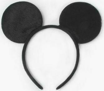 Φωτογραφία προϊόντος: Black mouse ears aliceband.