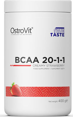 Φωτογραφία προϊόντος: OstroVit BCAA 2-1-1 400gr Creamy Strawberry
