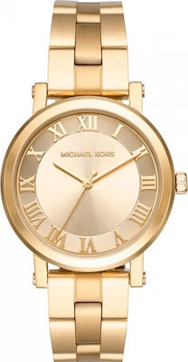 Φωτογραφία προϊόντος: Michael Kors Norie Ρολόι με Μεταλλικό Μπρασελέ σε Χρυσό χρώμα