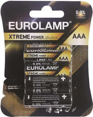 Φωτογραφία προϊόντος: Eurolamp Extreme Αλκαλικές Μπαταρίες AAA 1.5V 8τμχ