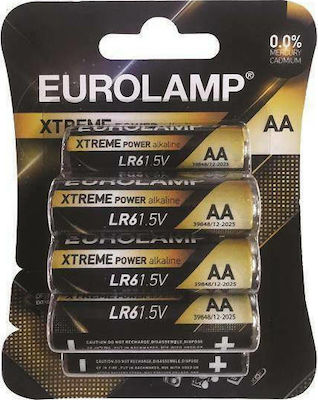 Φωτογραφία προϊόντος: Eurolamp Extreme Αλκαλικές Μπαταρίες AA 1.5V 8τμχ