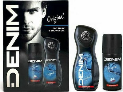 Φωτογραφία προϊόντος: Denim Original Men's Giftset Shower Gel 250ml & Deodorant Spray 150ml