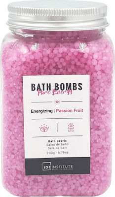 Φωτογραφία προϊόντος: IDC Institute Bath Bombs Pure Energy Passion Fruit Bath Pearls 160gr