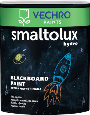 Φωτογραφία προϊόντος: Vechro Smaltolux Hydro Blackboard Paint 0.75l Χρώμα για Πίνακα Μαύρο