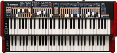 Φωτογραφία προϊόντος: Nord Synthesizer C2D Combo Organ με 2 x 61 Πλήκτρα Τυπικής Αφής Κόκκινο