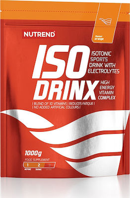 Φωτογραφία προϊόντος: Nutrend IsoDrinx Isotonic Sports Drink with Electrolytes 1000gr Πορτοκάλι