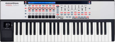Φωτογραφία προϊόντος: Novation Midi Keyboard SL MkII με 49 Πλήκτρα σε Ασημί Χρώμα